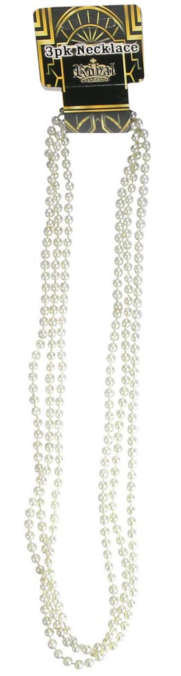 Gatsby Pearl Necklace 3Pck 1M