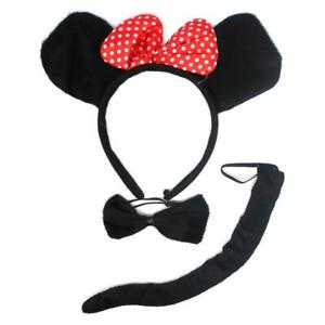 Girl Mouse Dressup Set 3Pcs
