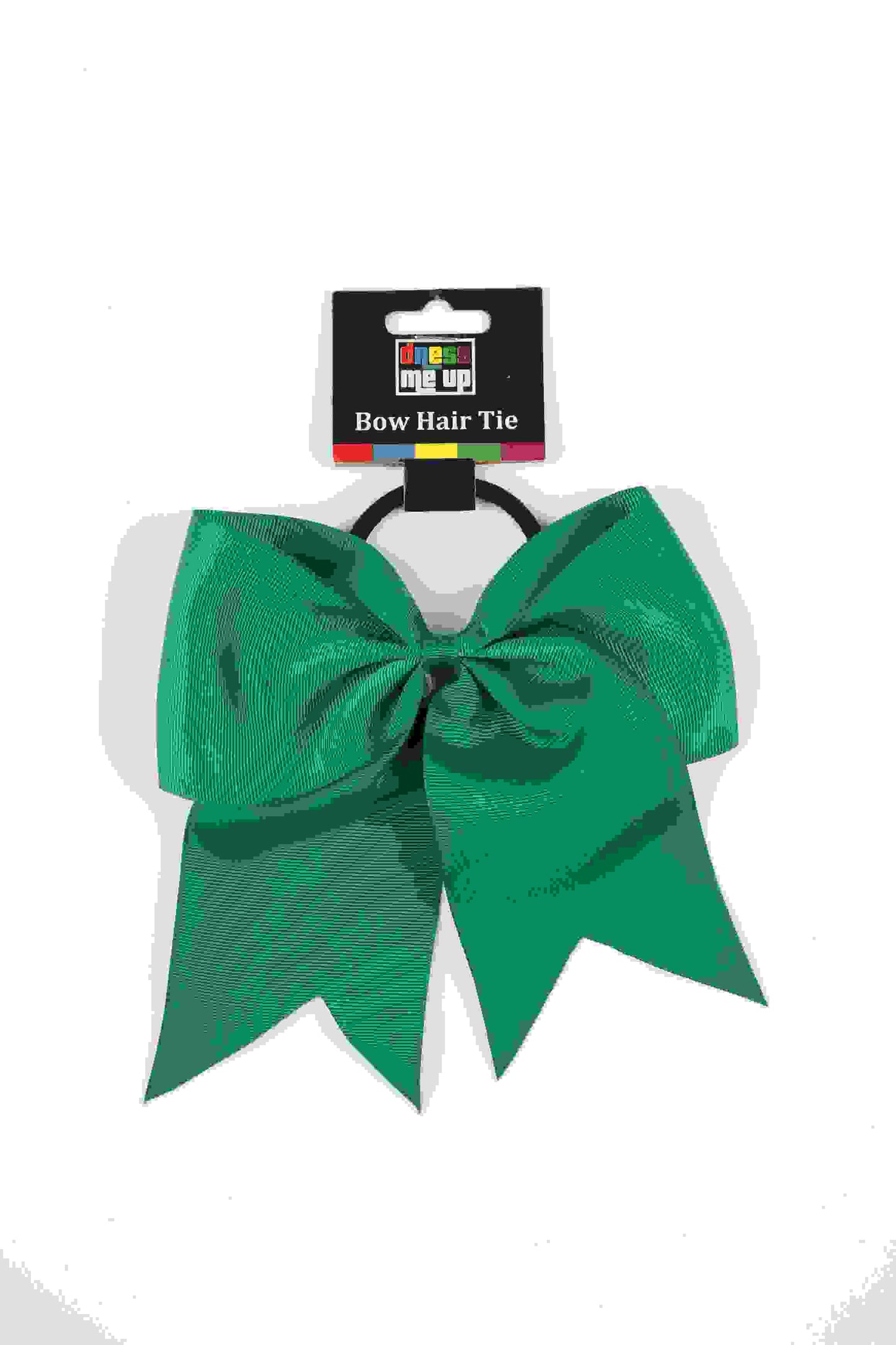 Green 20Cm Bow Hair Tie
