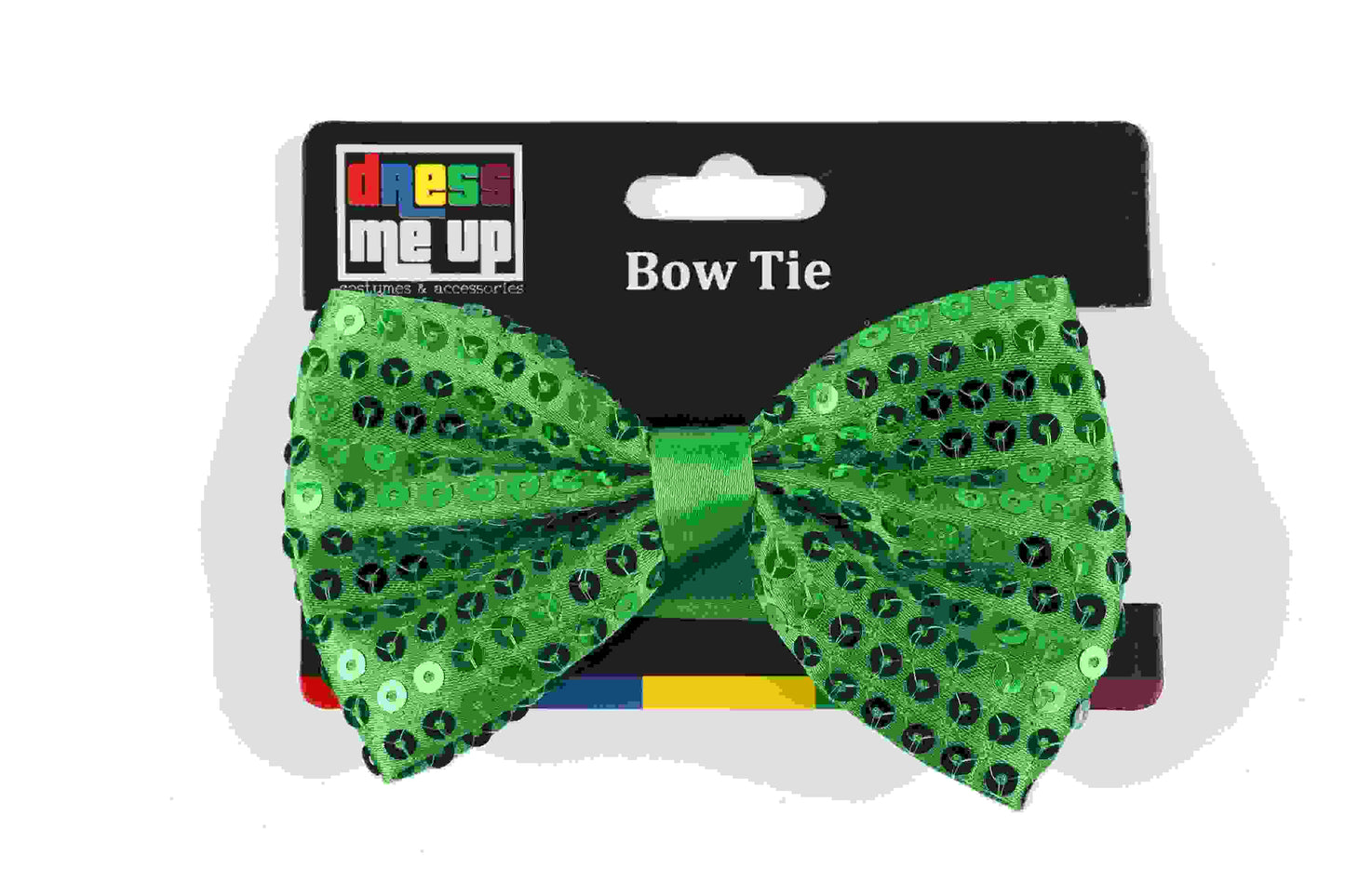 Green Sequin Bow Tie