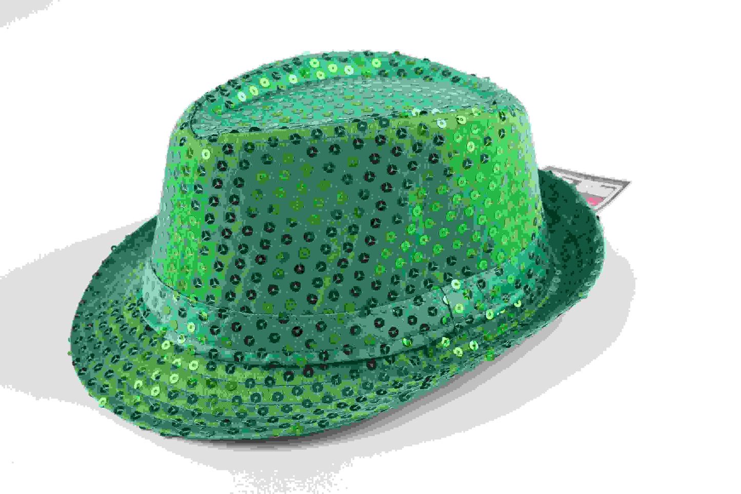 Green Sequin Top Hat