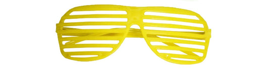 Glasses Novelty Neon Yellow