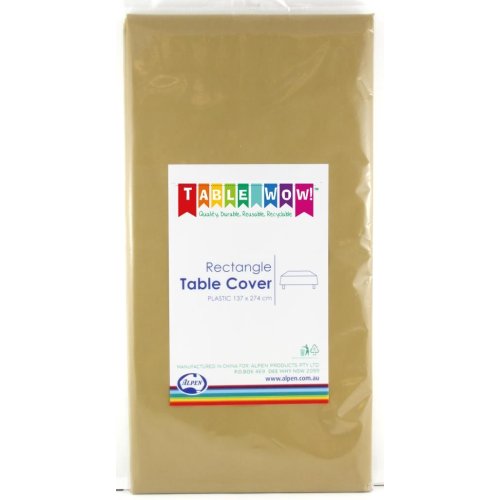 Gold Rectangle Tablecover