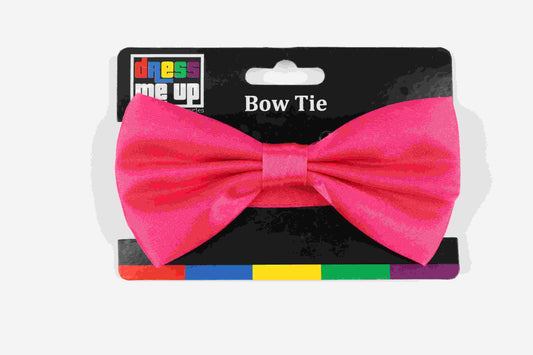 Hot Pink Bow Tie
