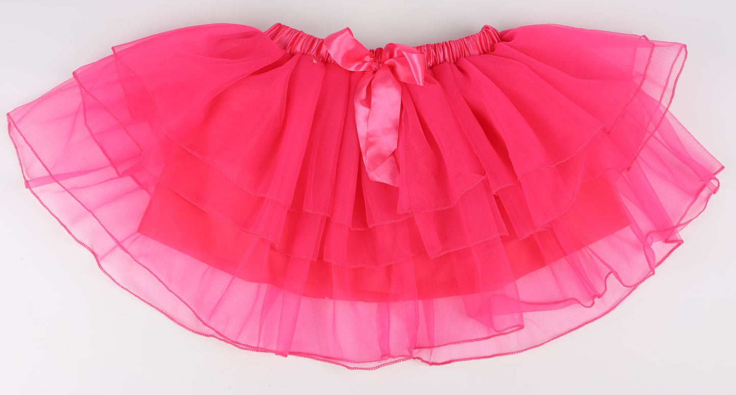 Hot Pink Deluxe Tutu - Adults