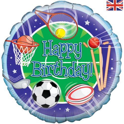 Happy Birthday Sports - Round