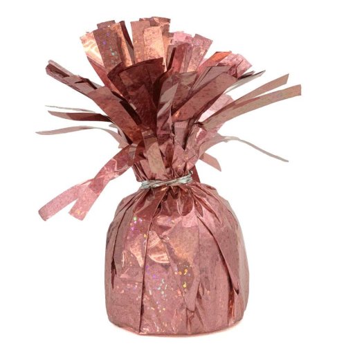 Holographic Rose Gold Balloon Weight