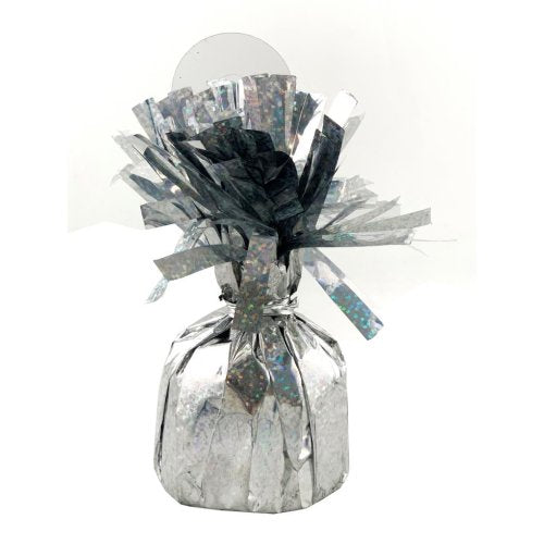 Holographic Silver Balloon Weight