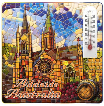 Magnet with Thermometer - Adelaide