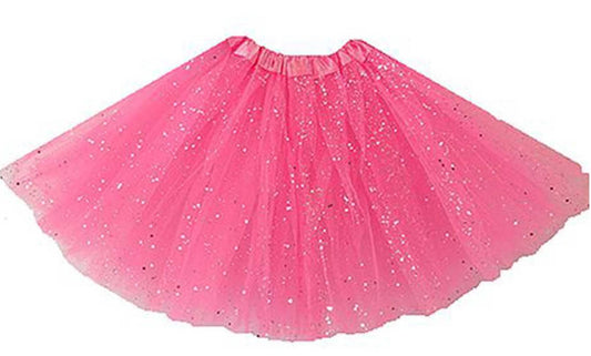 Pink Glitter 4 Layer Tutu 40Cm