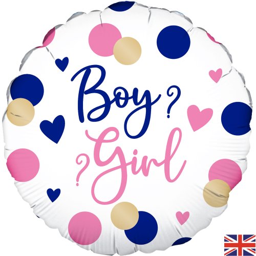 Pink & Navy Gender Reveal