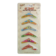 Plastic Magnet Set - Boomerang Animal