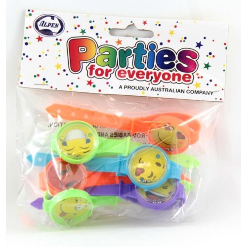 Puzzle Emoji Watches - Party Favours