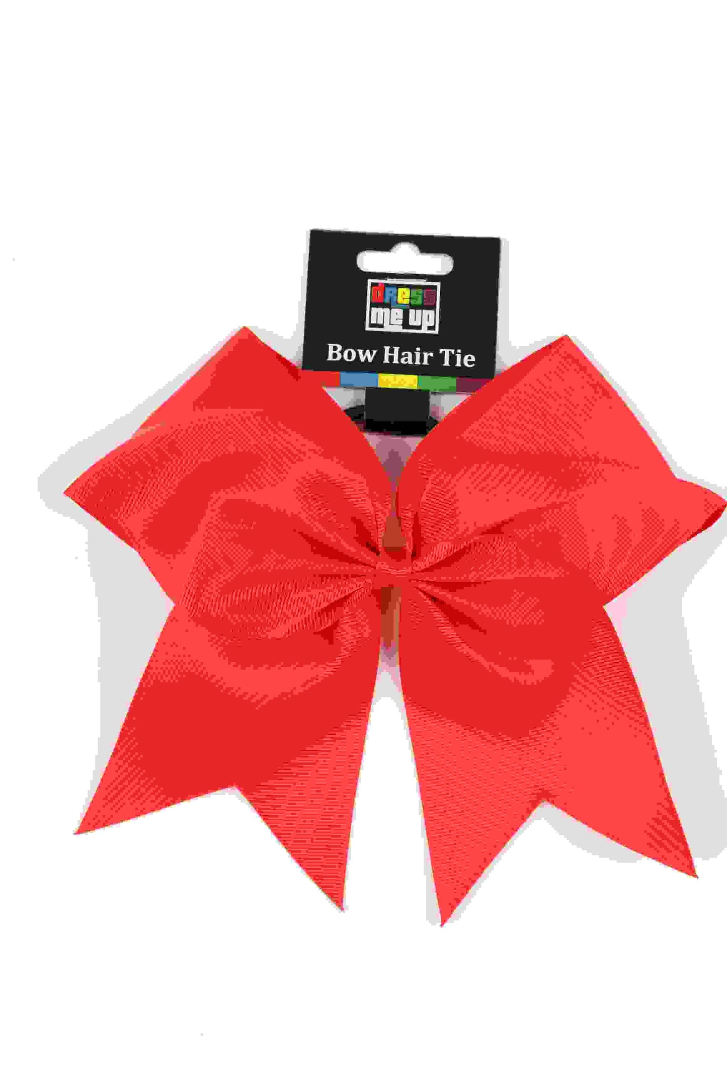 Red 20Cm Bow Hair Tie