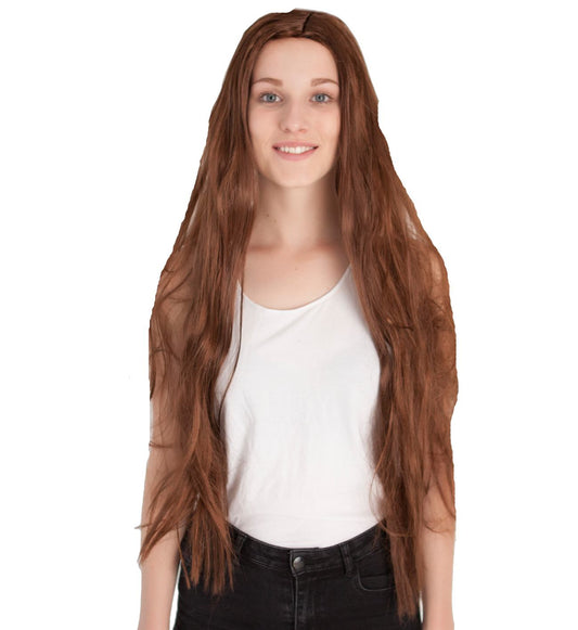 Super Long Brunette Wig 75Cm