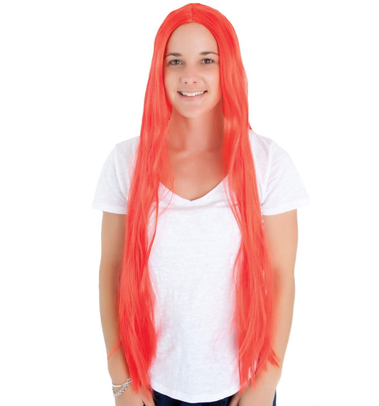 Super Long Red Wig 75Cm