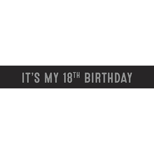 Sash Birthday #18
