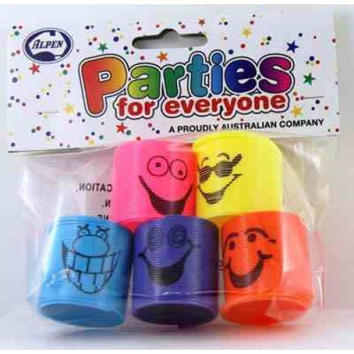 Springs with Face - Party Favours
