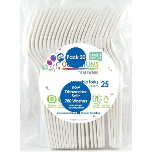 White Fork (Pack of 20)