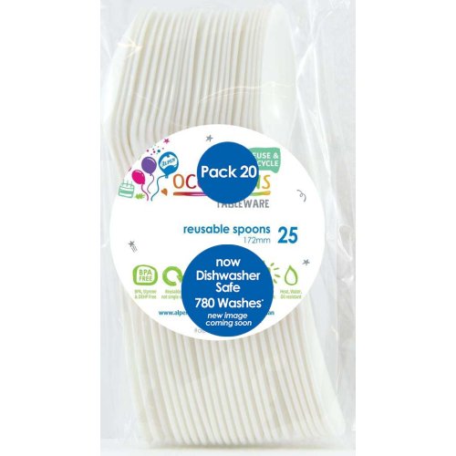 White Spoon (Pack of 20)