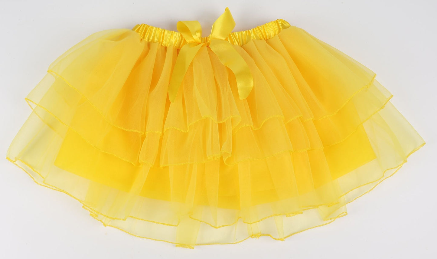 Yellow Deluxe Tutu - Adults