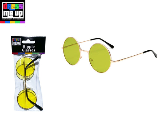 Yellow Hippie Glass Lense