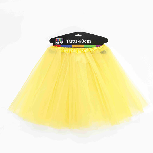 Yellow No Lining Tutu 40Cm