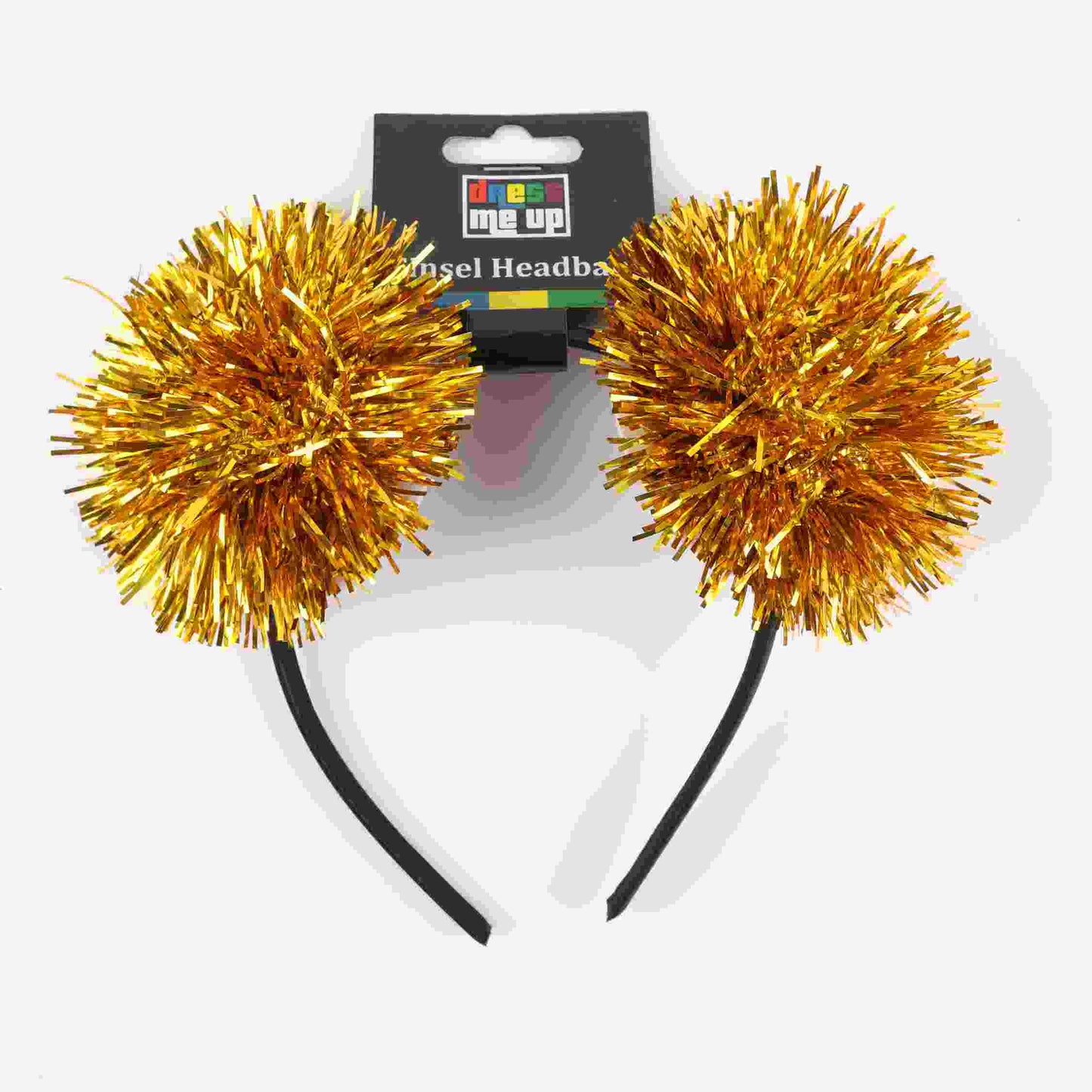 Yellow Tinsel Headband