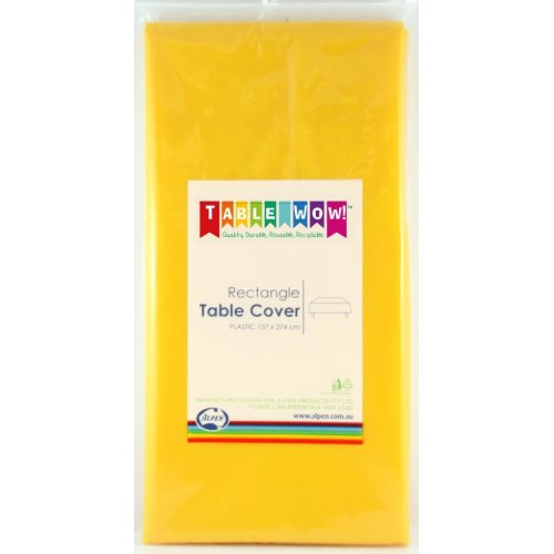 Yellow Rectangle Tablecover