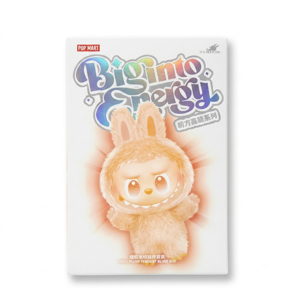Labubu - POP MART The Monsters Big Into Energy — Vinyl Plush Pendant Blind Box